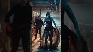 I made ​her do a metal cover with me… 💀🔥@OfficialAndieCase #Fighter #Metal #Cover