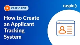Caspio Live: How to Create an Applicant Tracking System