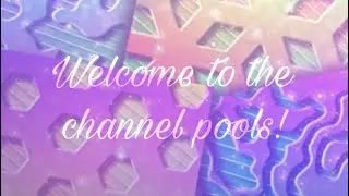 Welcome to the pools!
