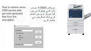 Xerox WC 5855-5955 Without Chip