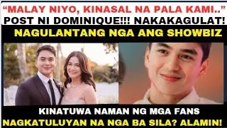 TINAGONG KASAL? PALIHIM KAYANG NAGKABALIKAN SINA DOMINIQUE AT BEA ! ALAMIN NATIN IYAN