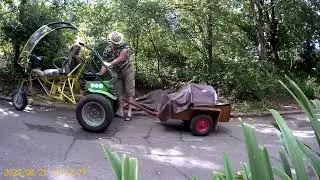 Трицикл БИНЧ-2, трудовые будни. ч.1.