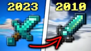 This is the OLDEST Minecraft Texture Pack...