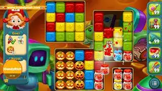 Toy blast Level 587 Gameplay With Boosters