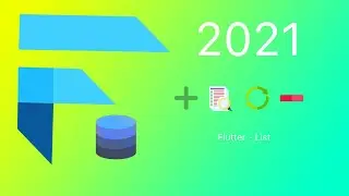 flutter  CRUD (2021) Future FutureBuilder, ListView.builder  tutorial (2/3)