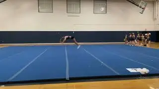 Round off whip whip through to full - hard floor. 10/26/2022