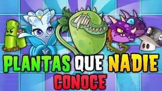 10 PLANTAS SECRETAS de PLANTAS contra ZOMBIS que DEBES CONOCER