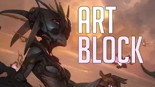 Overcoming Art Block - Staying Productive and tips to keep pushing!