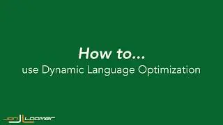 How to Use Dynamic Language Optimization (Quick, Silent Tutorial)