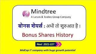 Mindtree Bonus Shares History