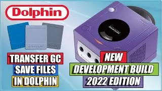 How To Import/Transfer Gamecube Saves in Dolphin - Development Build 2022 Edition
