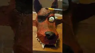 Make a foxy bro mask with me