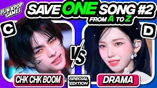 ✨SAVE ONE DROP ONE FROM A TO Z [CAROUSEL MODE] #2✨- FUN KPOP GAMES 2024