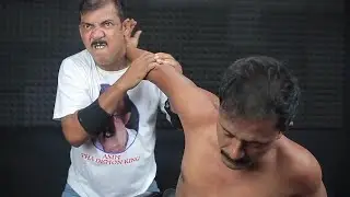 Asim Barber hair crack neck crack elbow crack spine crack 