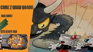 CUPHEAD em FULL HD no CORE 2 QUAD