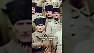"Türlü Düşmanlarla Kanlı Boğuşmalar" #atatürk