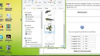 Moodle Drag and Drop Onto Image