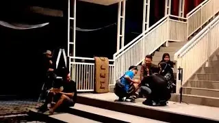 Behind the scene    di balik Layar soting film pendek  NYAWIJI