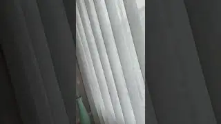 Тюль під льон однотонний молочний