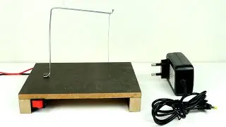 How to Make Hot Wire Foam Cutter at Home| DIY Electric Foam Cutter Working Model for Science Project