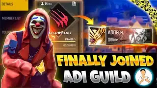 @ADITECHOP 🥳🥳Finally Joined Aditech guild @nallapsycho1633 Insane REACTION😱😱 @NonstopGaming_