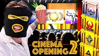 I Rented a Cinema AGAIN to Open Cases!