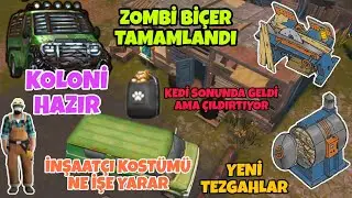 MİNİVAN & KOLONİ BİTTİ - YENİ ÇALIŞMA TEZGAHLARI - İNŞAATÇI KOSTÜMÜ VE KEDİLİ ÇANTA - LDOE