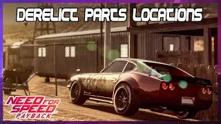 Need for Speed Payback - Nissan Fairlady 240ZG Derelict parts
