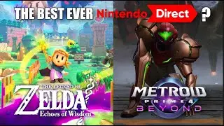 THE BEST NINTENDO DIRECT?! - New Zelda, Metroid Prime 4