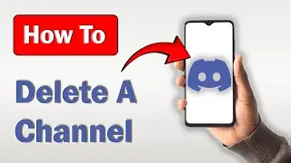 How to Delete a Discord Channel on Mobile! (iPhone & Android)