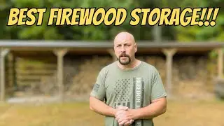 Why a WOODSHED is the best way to STORE your firewood!!!
