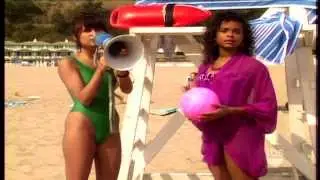 Tiffani Amber Thiessen Green One Piece Swimsuit HD