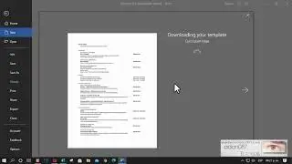 Word insert a curriculum