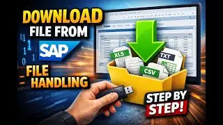 How to Download Files from SAP Using File Handling 