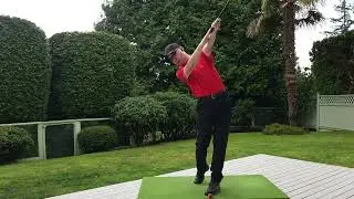 Golf Swing Feelings16 - Use right hand to power impact and create a divot