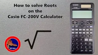 How to solve Roots on the Casio FC-200V Financial Calculator