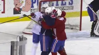 Драка одноклубников Монреаль Канадиенс на тренировке / Canadiens fight.