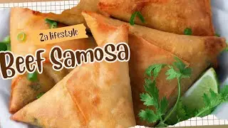 How To Make Beef Samosa at Home || Simple & Easy Recipe || Evening Snacks Recipe #2024 #4k #recipe