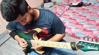 Dream Theater - on the Backs of Angels . Guitar solo cover | Sourav Ash Manty