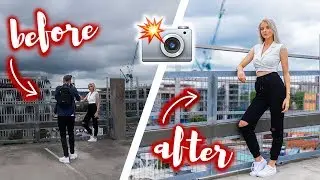 UGLY LOCATION PHOTOSHOOT CHALLENGE 📸 *literally disgusting*