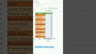 Subtotal formula in Excel 💯 