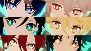 【 原神 / Genshin Impact MMD 】 アイドル 【 6REEZE ( Kazuha / Xiao / Venti / Aether / Wanderer / Heizou ) 】