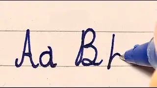 English alphabets writing l English handwriting l English alphabets capital and small letters