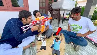 Amit Ne Poori Team Ko Hila Dala- Sab Bhag Gaye