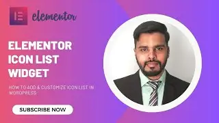 [ Icon List ] Elementor Tutorial in Hindi | Elementor Tutorial For Beginners in 2023