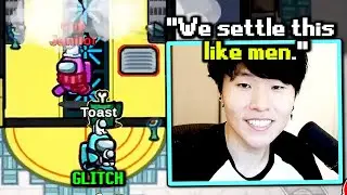 Toast and I have our final showdown after 2 years of Among Us