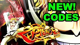 *NEW* ALL WORKING Z PIECE CODES 2023 - ROBLOX Z PIECE CODES