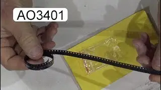UNBOXING 100PCS AO3401 SOT23 A19T SMD