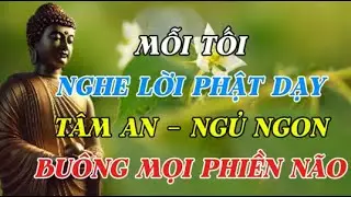 MỖI TỐI NGHE LỜI PHẬT DẠY: TÂM AN – NGỦ NGON, BUÔNG XẢ MỌI PHIỀN NÃO | Chính Niệm Soi Tâm
