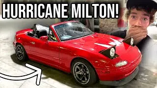 EVACUATING FLORIDA IN A UNTESTED RACECAR!